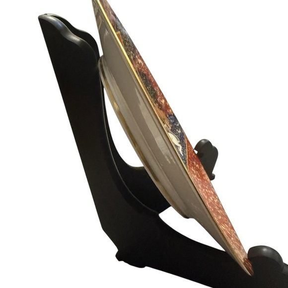 Plate The Lady & the Unicorn La Dame a La Licorne Limoges Collector Plate - Picture 6 of 9